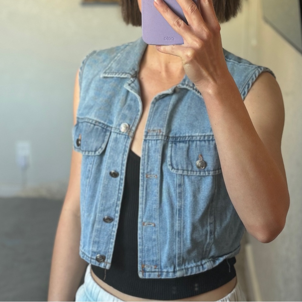 Vintage Denim Vest